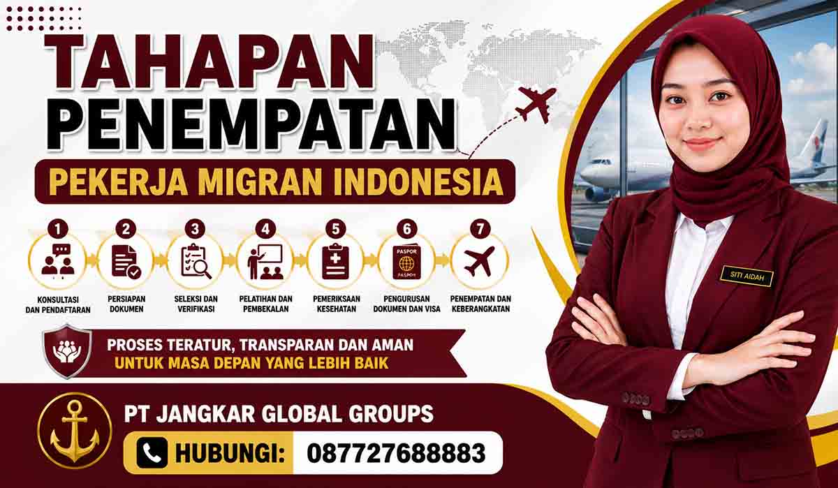 Tahapan Penempatan Pekerja Migran Indonesia