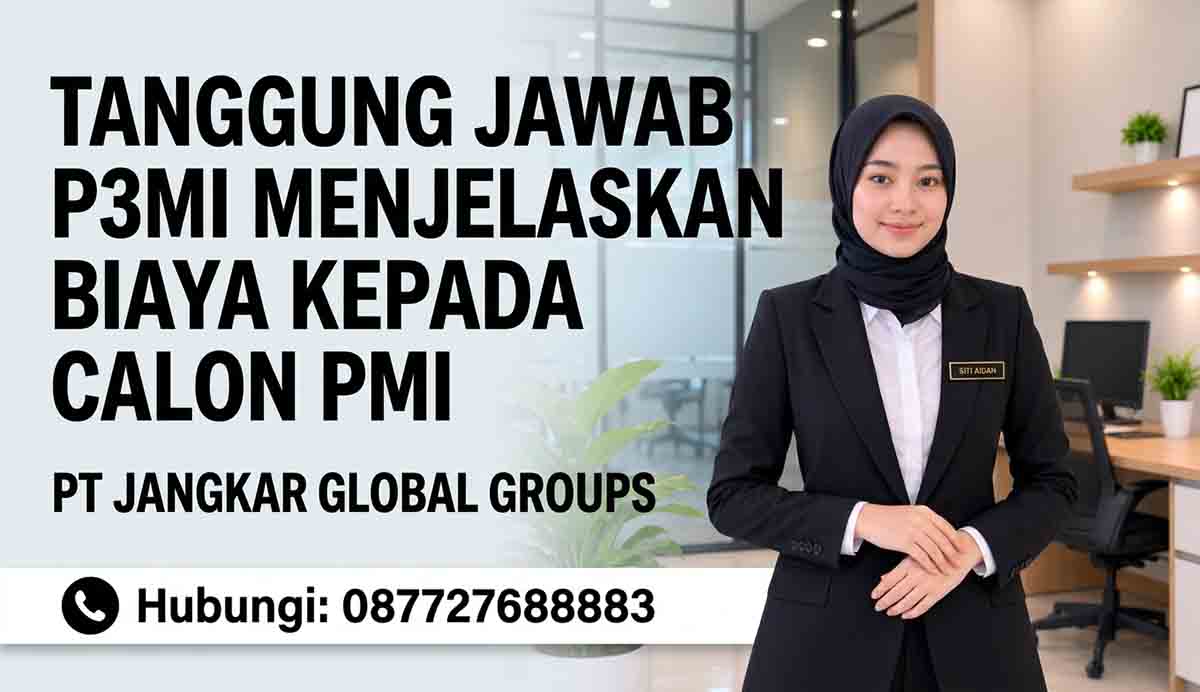 Tanggung Jawab P3MI Menjelaskan Biaya kepada Calon PMI