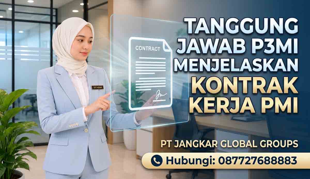 Tanggung Jawab P3MI Menjelaskan Kontrak Kerja PMI