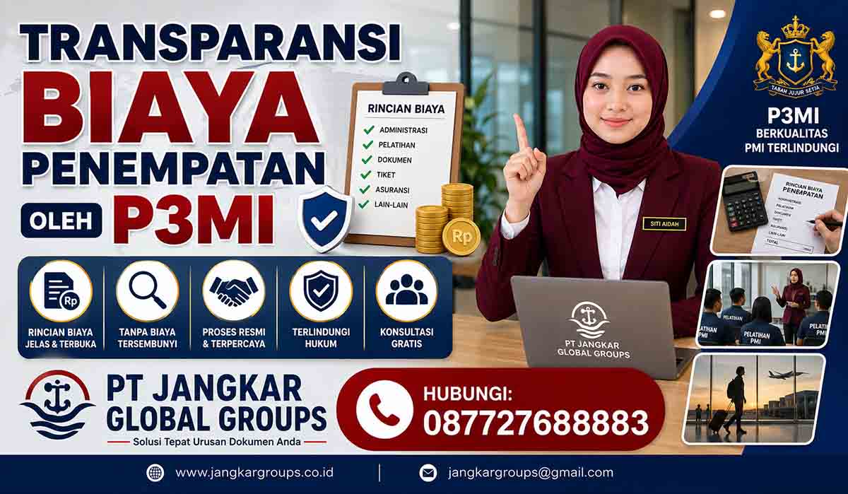 Transparansi Biaya Penempatan oleh P3MI