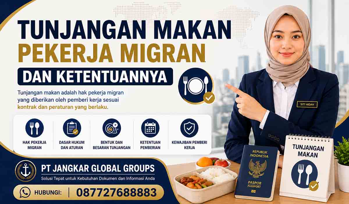 Tunjangan Makan Pekerja Migran dan Ketentuannya
