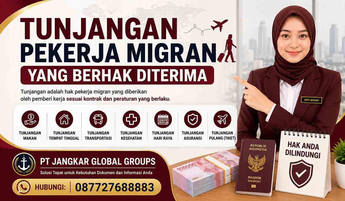 Tunjangan Pekerja Migran yang Berhak Diterima