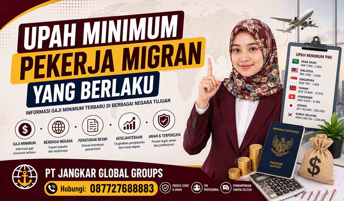 Upah Minimum Pekerja Migran yang Berlaku