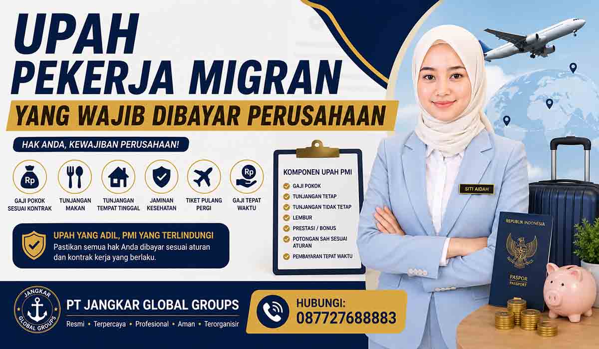 Upah Pekerja Migran yang Wajib Dibayar Perusahaan