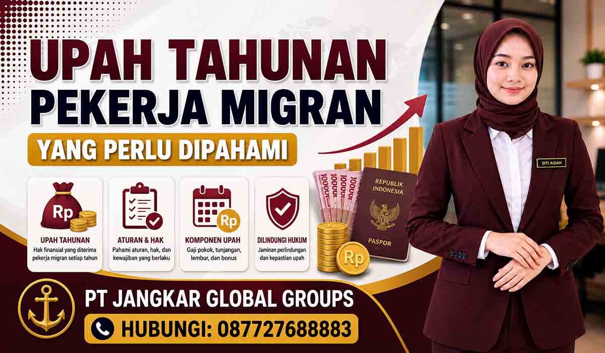 Upah Tahunan Pekerja Migran yang Perlu Dipahami