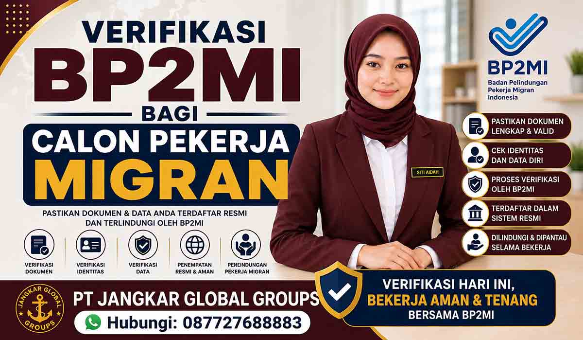 Verifikasi BP2MI bagi Calon Pekerja Migran