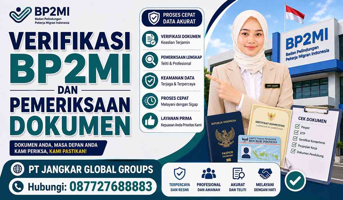 Verifikasi BP2MI dan Pemeriksaan Dokumen