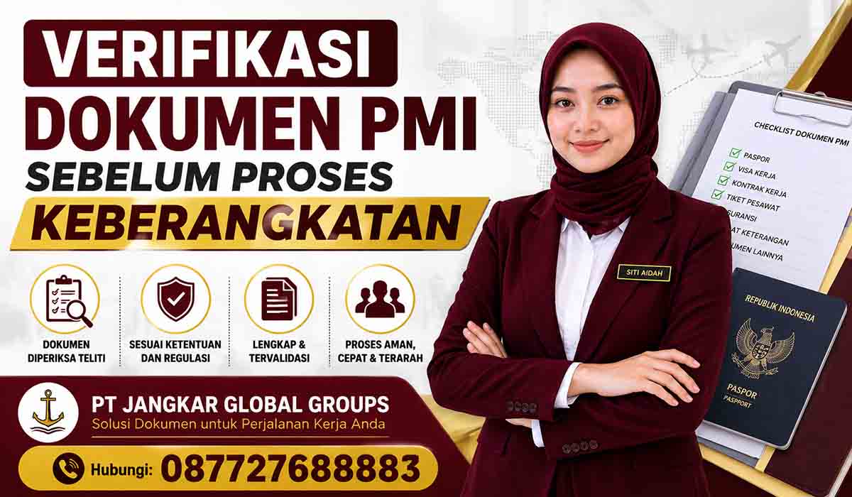 Verifikasi Dokumen PMI Sebelum Proses Keberangkatan