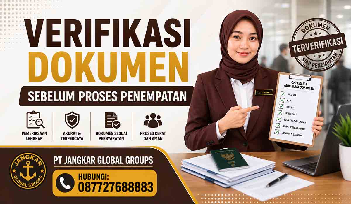 Verifikasi Dokumen Sebelum Proses Penempatan