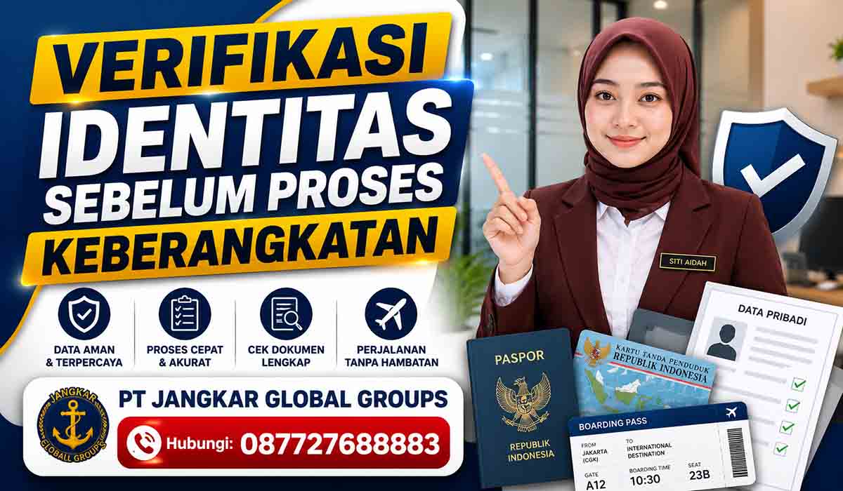 Verifikasi Identitas Sebelum Proses Keberangkatan