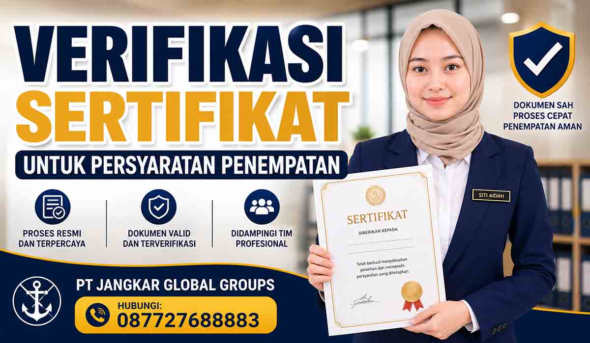 Verifikasi Sertifikat untuk Persyaratan Penempatan