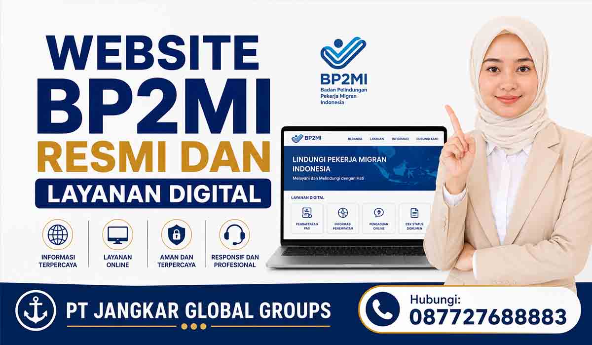 Website BP2MI Resmi dan Layanan Digital