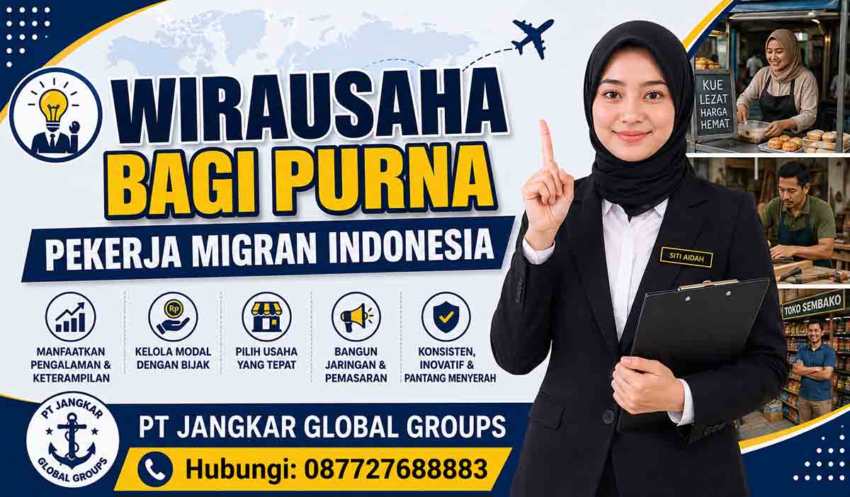 Wirausaha bagi Purna Pekerja Migran Indonesia