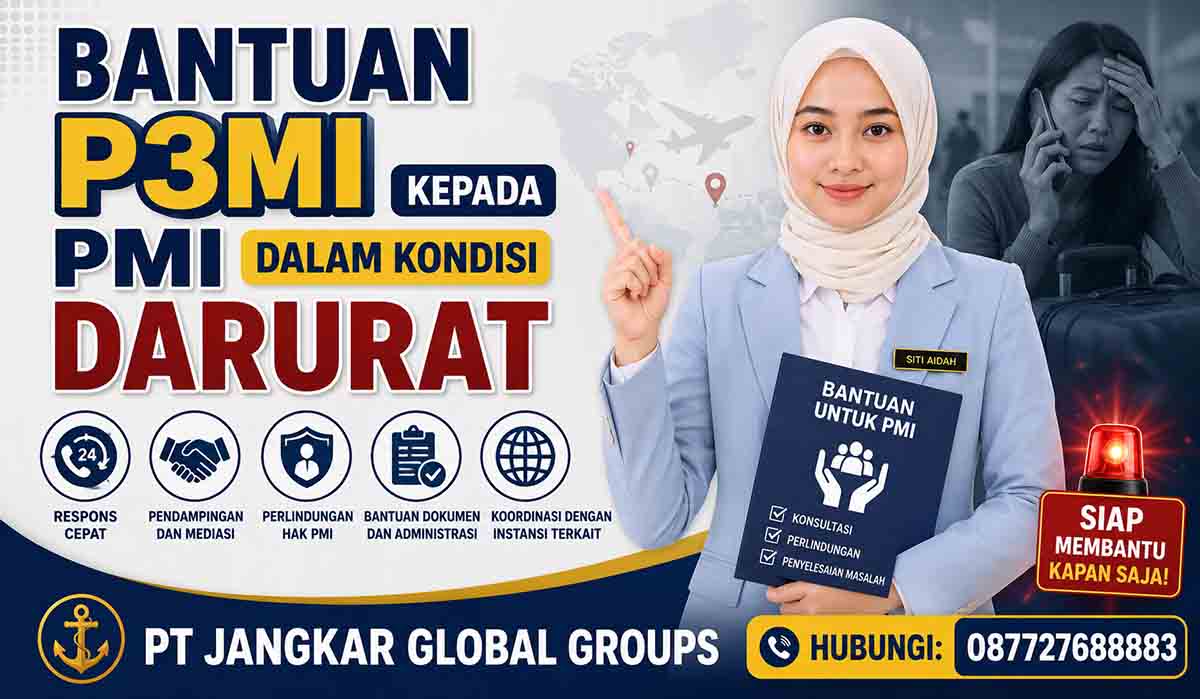 Bantuan P3MI kepada PMI dalam Kondisi Darurat