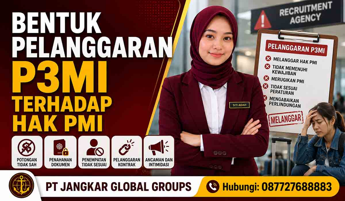 Bentuk Pelanggaran P3MI terhadap Hak PMI