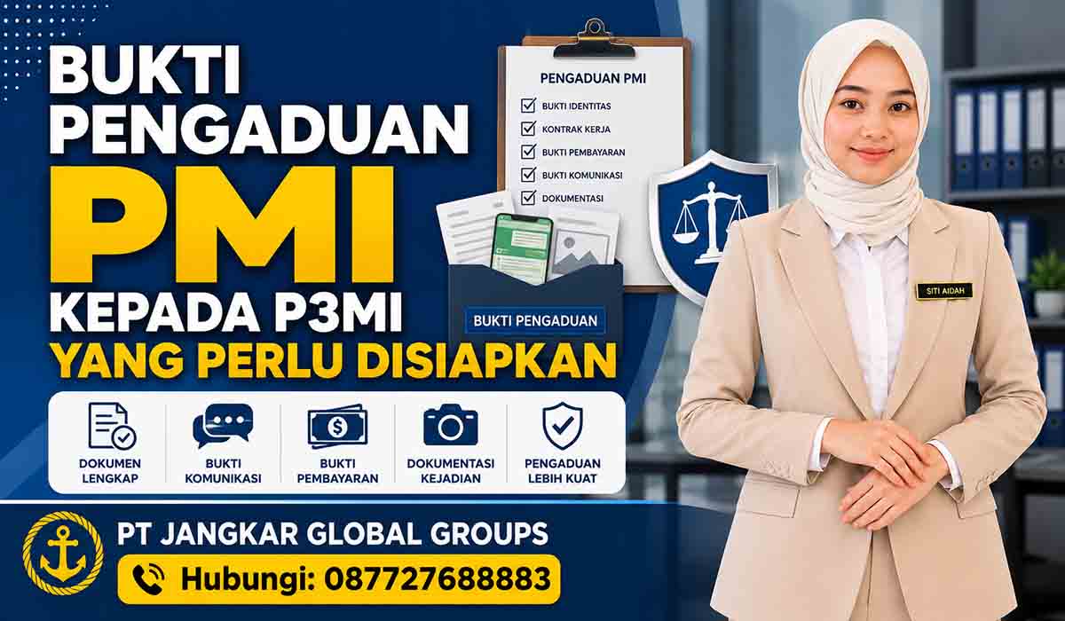 Bukti Pengaduan PMI kepada P3MI yang Perlu Disiapkan