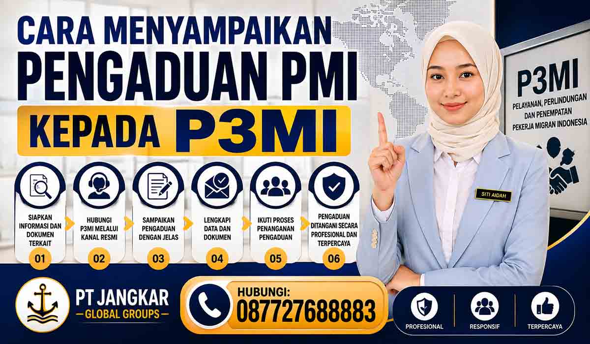 Cara Menyampaikan Pengaduan PMI kepada P3MI
