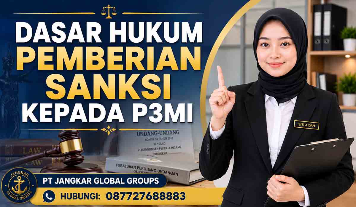 Dasar Hukum Pemberian Sanksi kepada P3MI