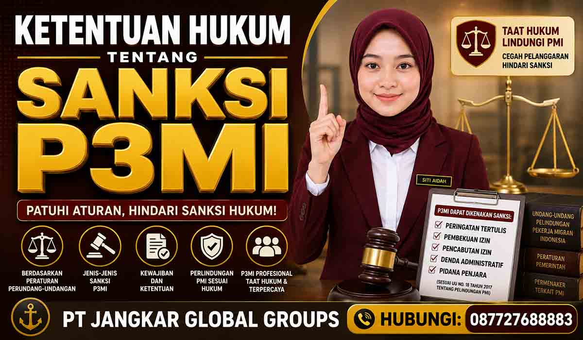 Ketentuan Hukum tentang Sanksi P3MI