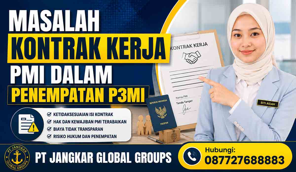 Masalah Kontrak Kerja PMI dalam Penempatan P3MI