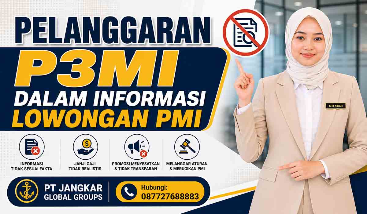 Pelanggaran P3MI dalam Informasi Lowongan PMI