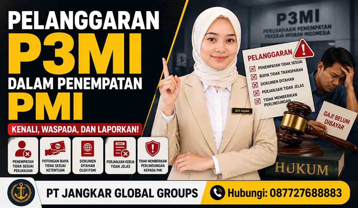 Pelanggaran P3MI dalam Penempatan PMI