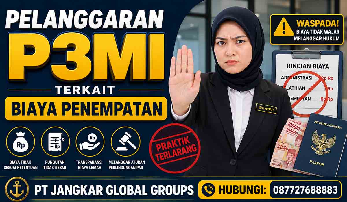 Pelanggaran P3MI terkait Biaya Penempatan