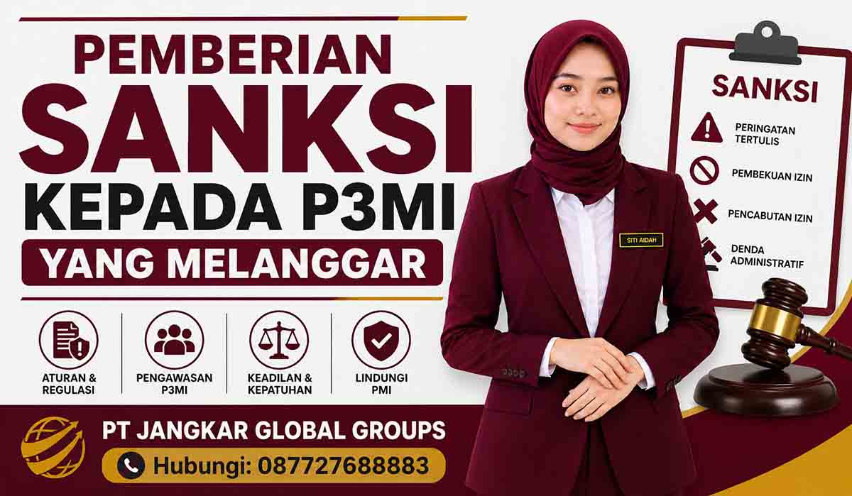 Pemberian Sanksi kepada P3MI yang Melanggar