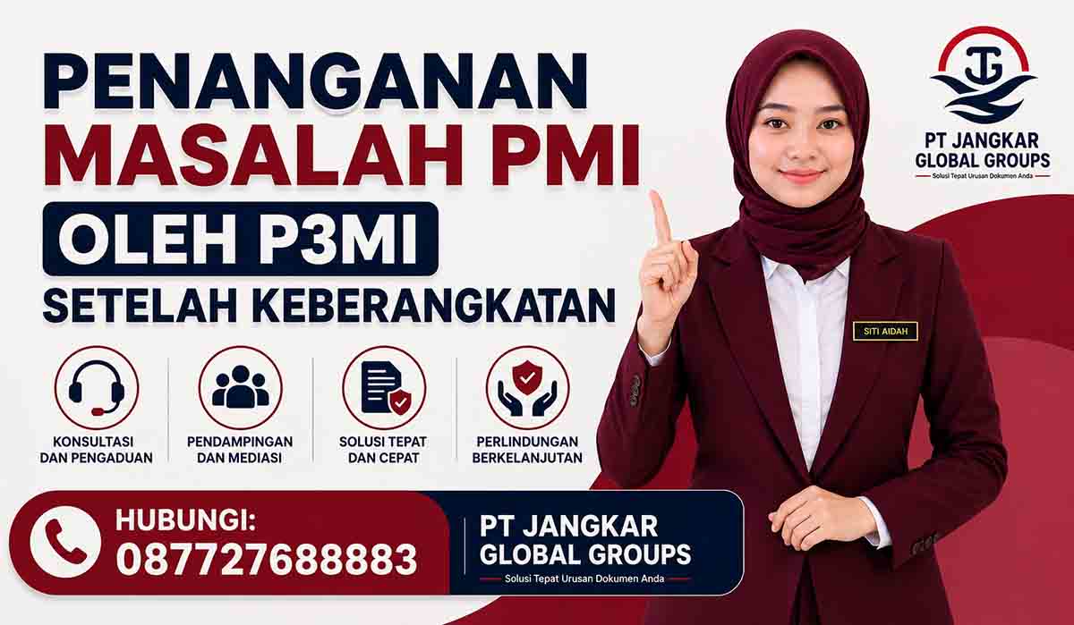 Penanganan Masalah PMI oleh P3MI Setelah Keberangkatan