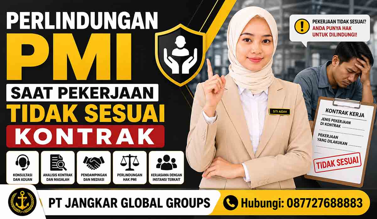 Perlindungan PMI Saat Pekerjaan Tidak Sesuai Kontrak