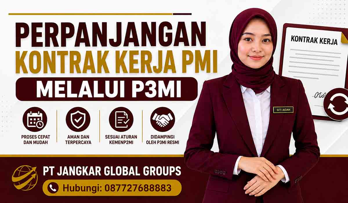 Perpanjangan Kontrak Kerja PMI melalui P3MI