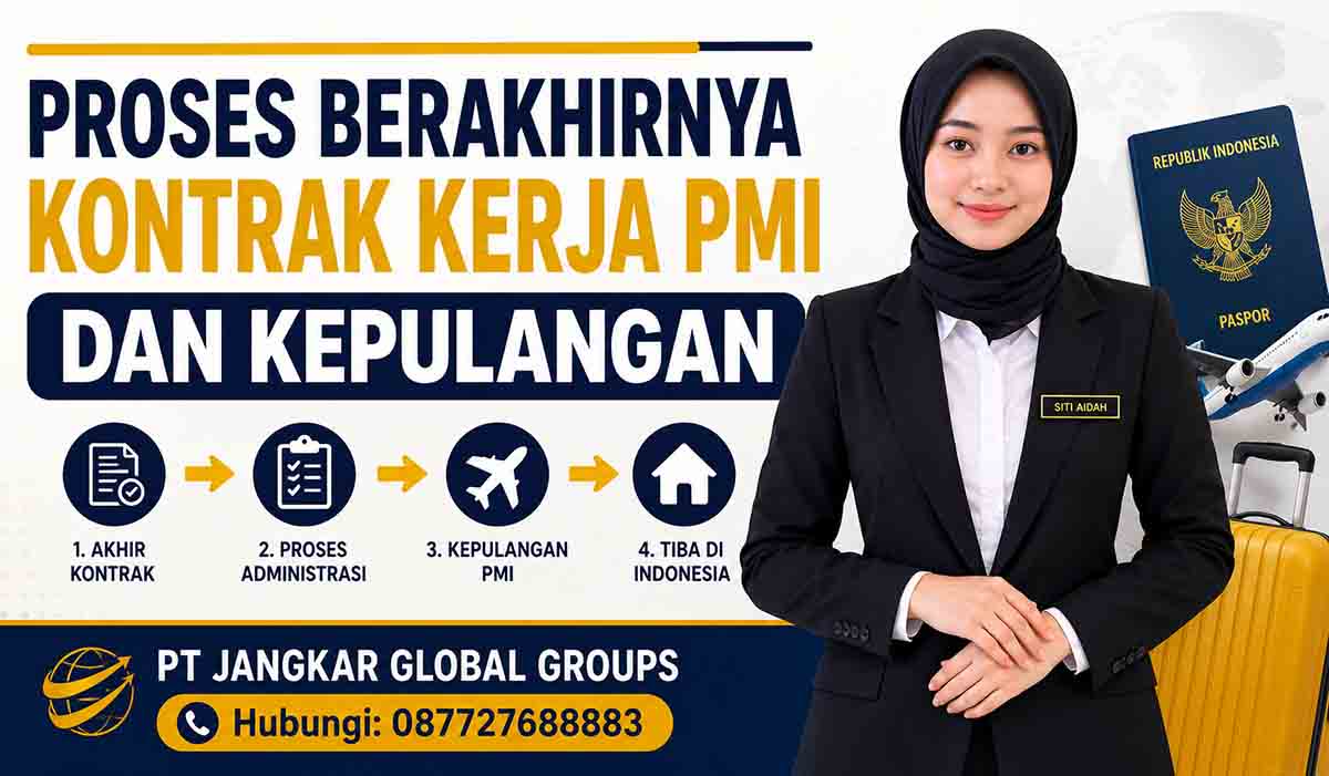 Proses Berakhirnya Kontrak Kerja PMI dan Kepulangan
