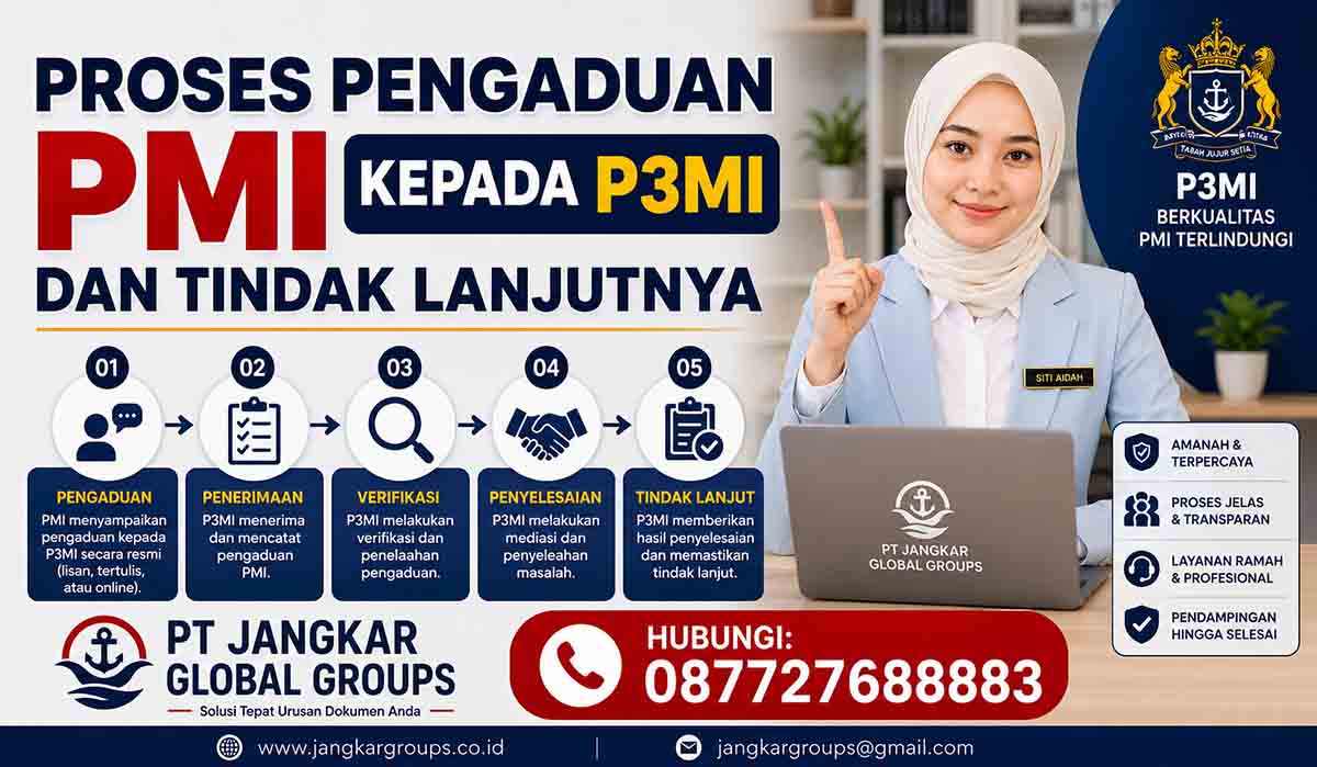 Proses Pengaduan PMI kepada P3MI dan Tindak Lanjutnya