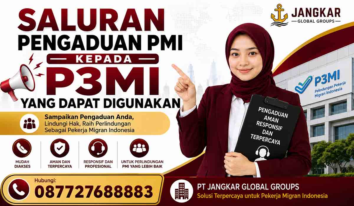 Saluran Pengaduan PMI kepada P3MI yang Dapat Digunakan