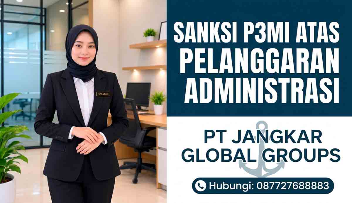 Sanksi P3MI atas Pelanggaran Administrasi