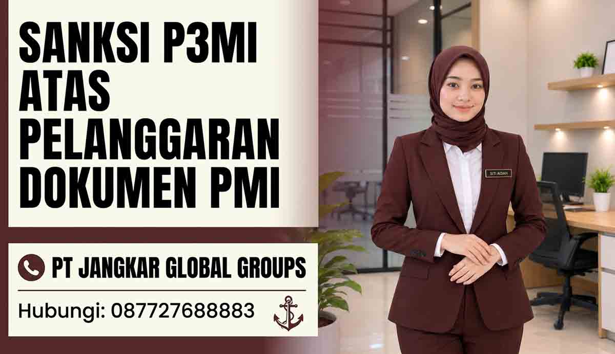 Sanksi P3MI atas Pelanggaran Dokumen PMI