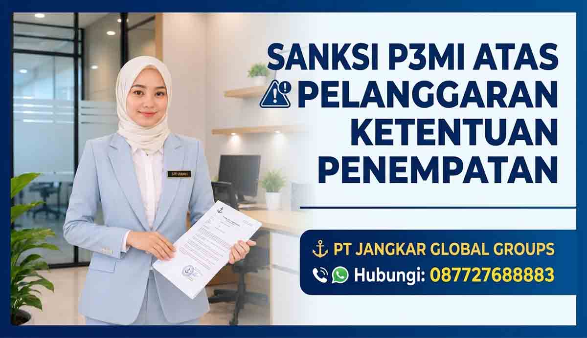 Sanksi P3MI atas Pelanggaran Ketentuan Penempatan