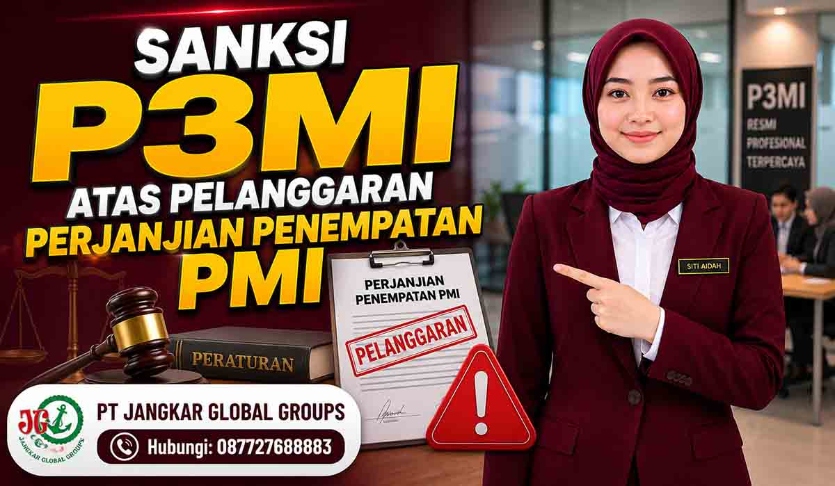 Sanksi P3MI atas Pelanggaran Perjanjian Penempatan PMI